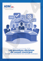 Carnet juridique les premieres décisions du conseil municipal