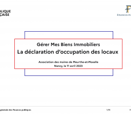 Apprendre à utiliser le portail "Gérer mes biens immobiliers"