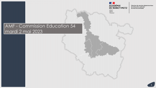 Réunion de la commission éducation de l'ADM54