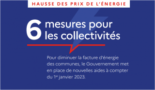 Hausse des prix de l’énergie – les mesures pour aider les collectivités