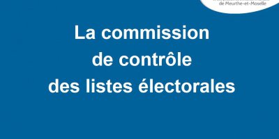 Webinaire sur la commission de contrôle des listes électorales