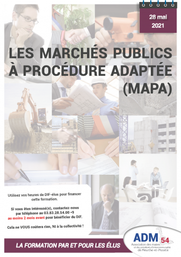 Les marchés publics à procédure adaptée (MAPA)