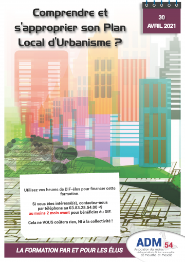 Comprendre et s'approprier son Plan Local d'Urbanisme