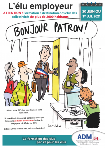 L'élu employeur